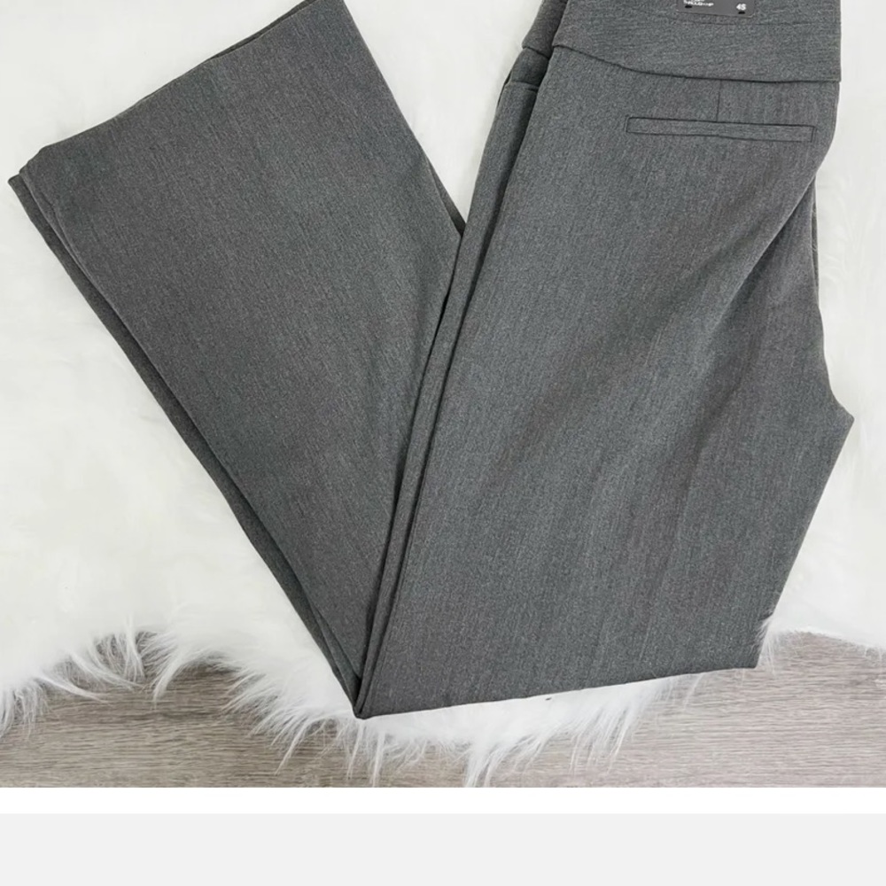 Express Editor Gray Flare Dress Pants Trousers Career Womens 10R